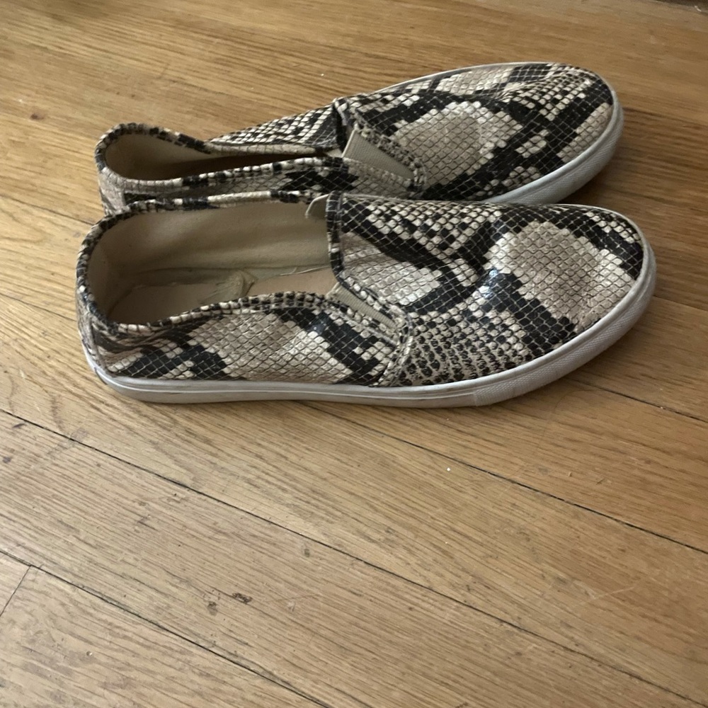 Snake Skin Slip-Ons - Picture 3 of 4